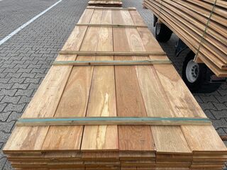 Ca. 56x Pakoeli Planken Geschaafd, 16x190mm, lengte 400cm